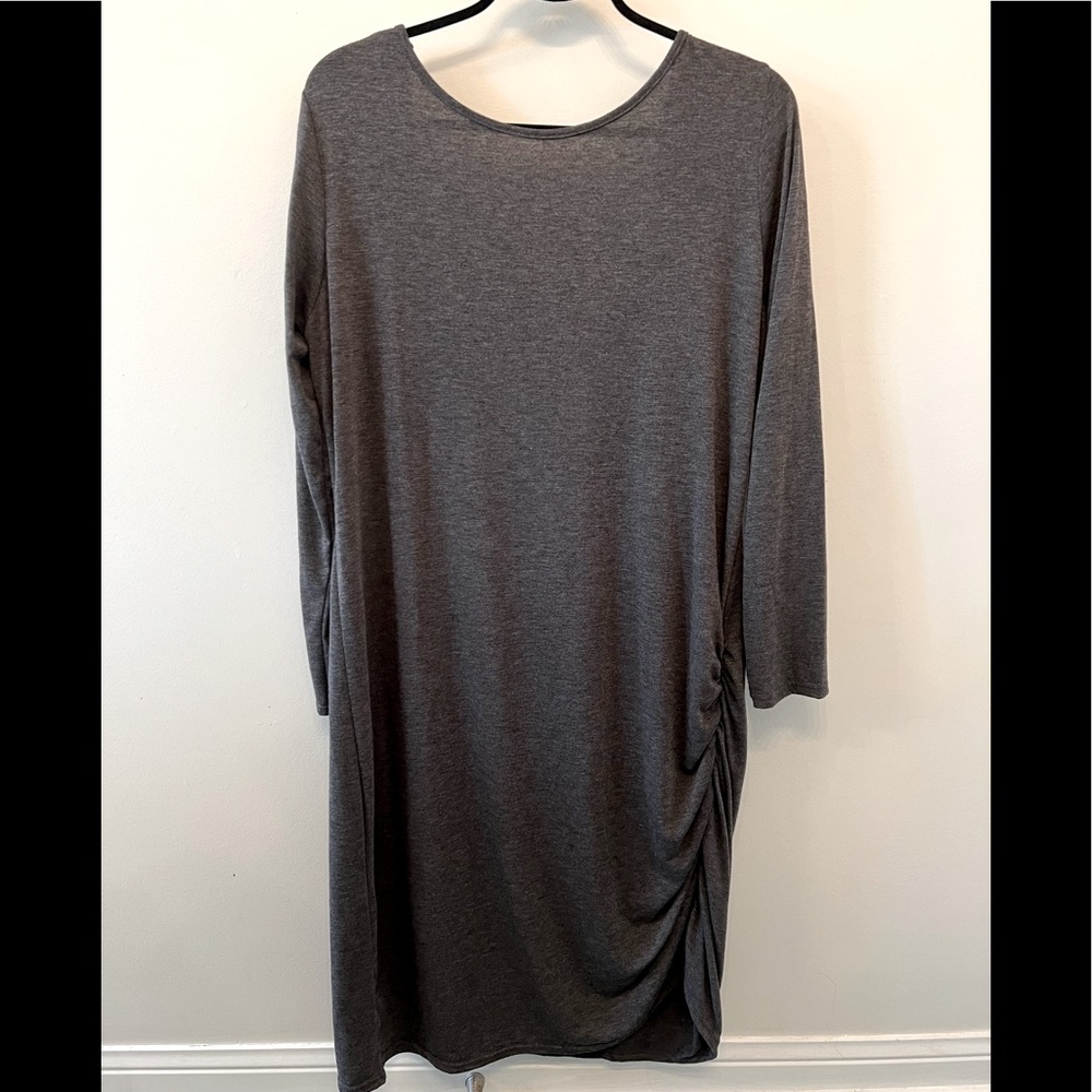 ASOS RUCHED LOW BACK DRESS - NEVER WORN